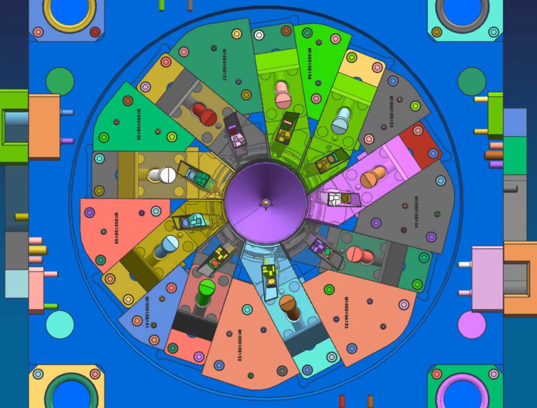 加工中心這套葉輪模具如何設計？如何脫模？(圖4)